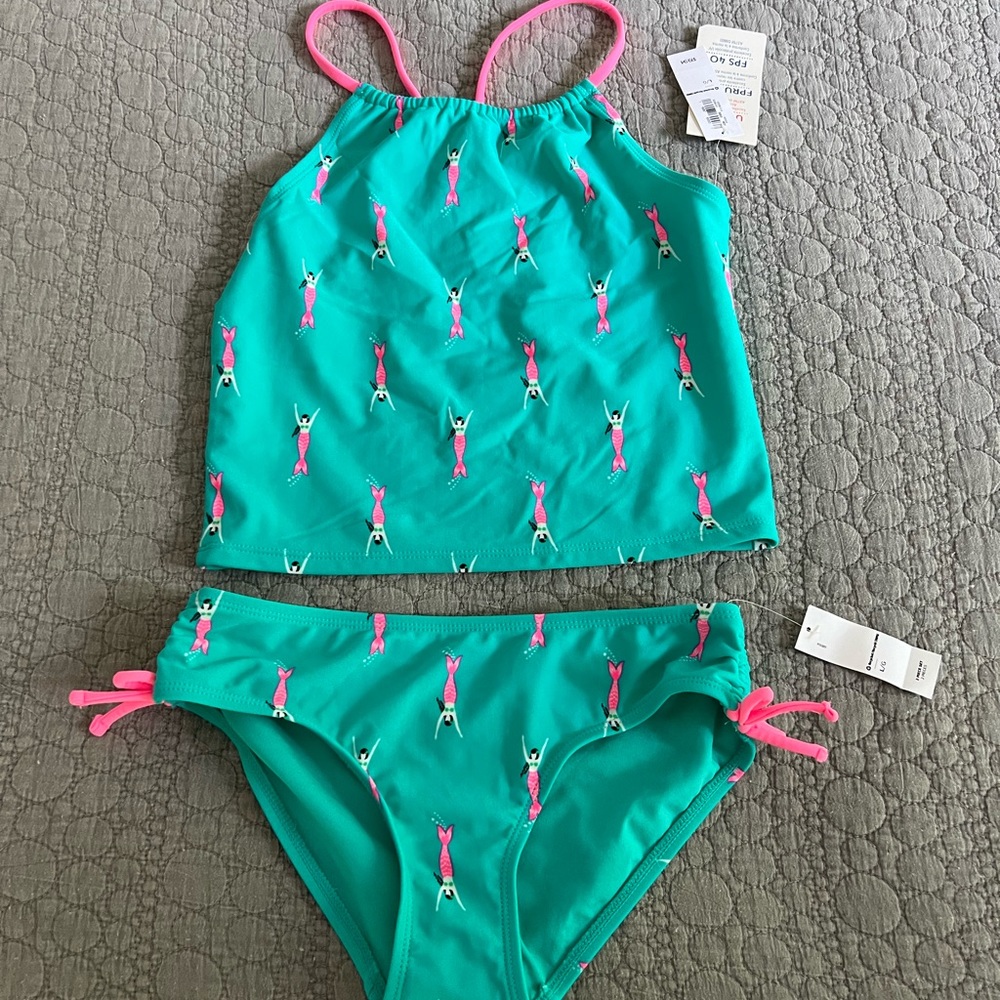 NWT - mermaid tankini.  Kids size large.